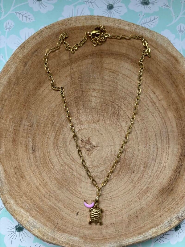ketting schildpad/maan