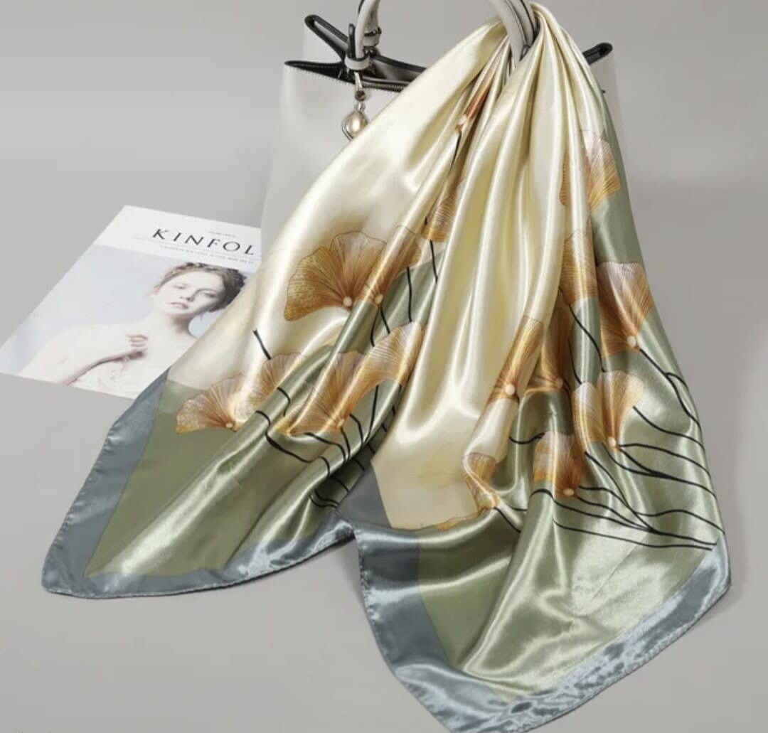 100% Silk Hijab Scaf