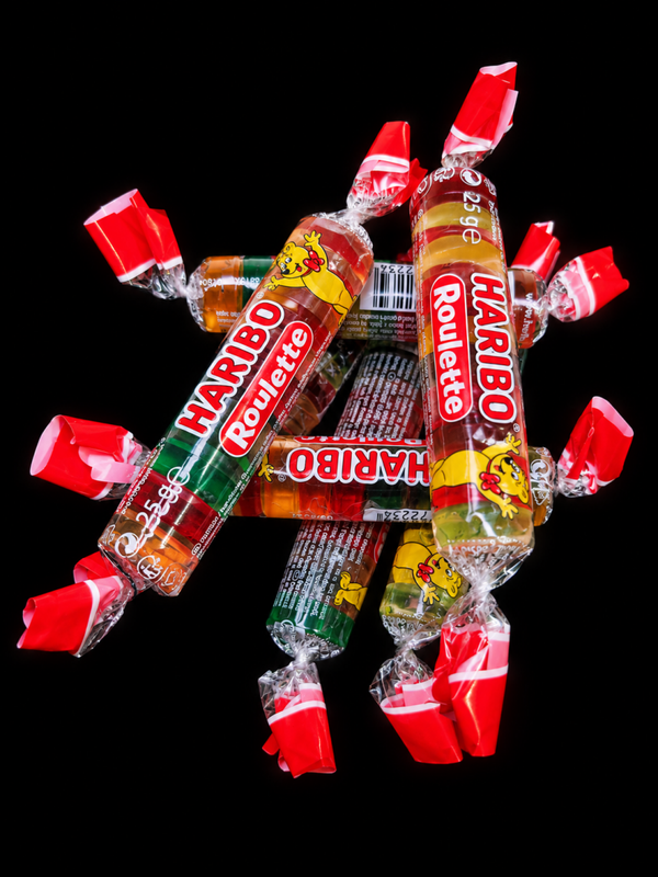 Roulette fruit / la pièce