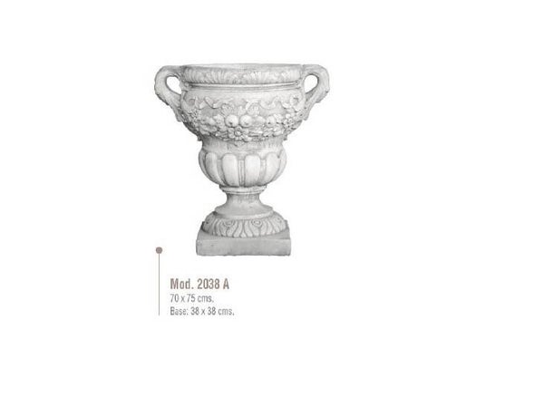 Amphore aus Weißstein - Ref.Nr. 2038A