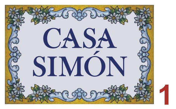 Naambord Schouten 7980