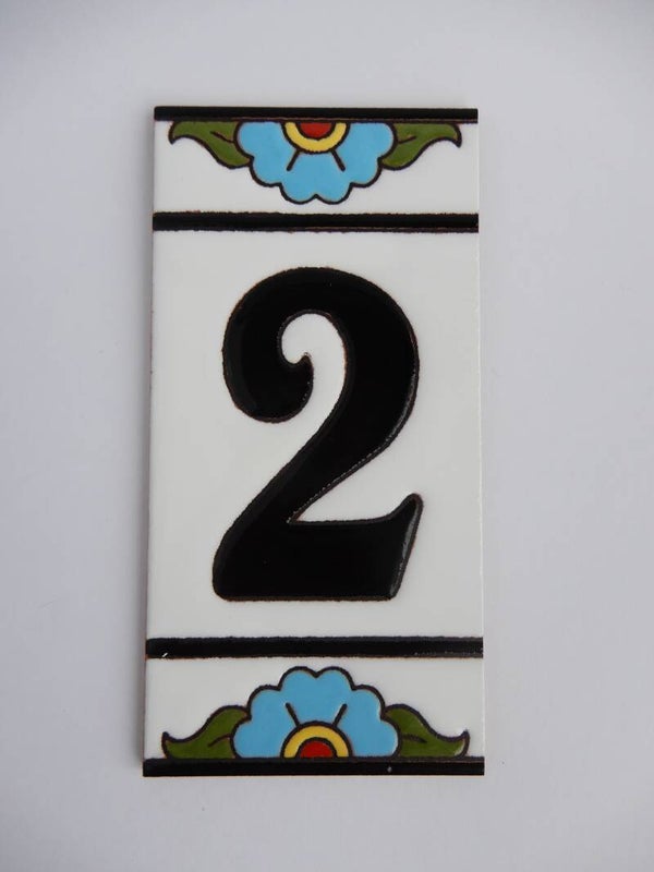 Huisnummer Ibiza - cijfer 2