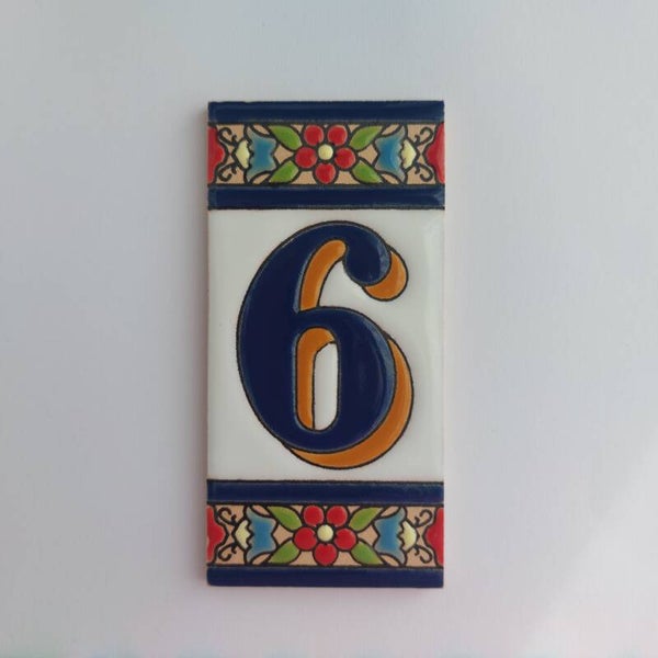 Huisnummer Ronda - cijfer 6