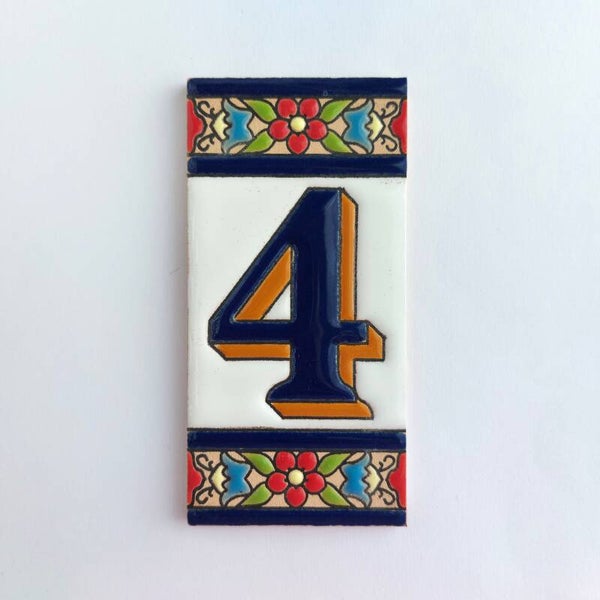 Huisnummer Ronda - cijfer 4