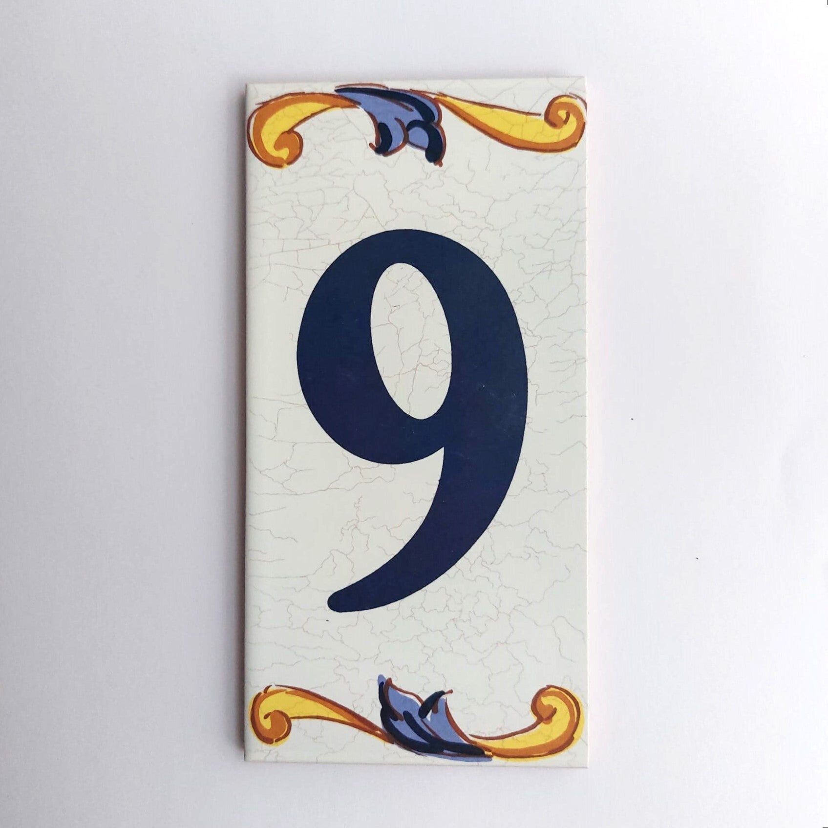 Huisnummer Burgos Groot - cijfer 9