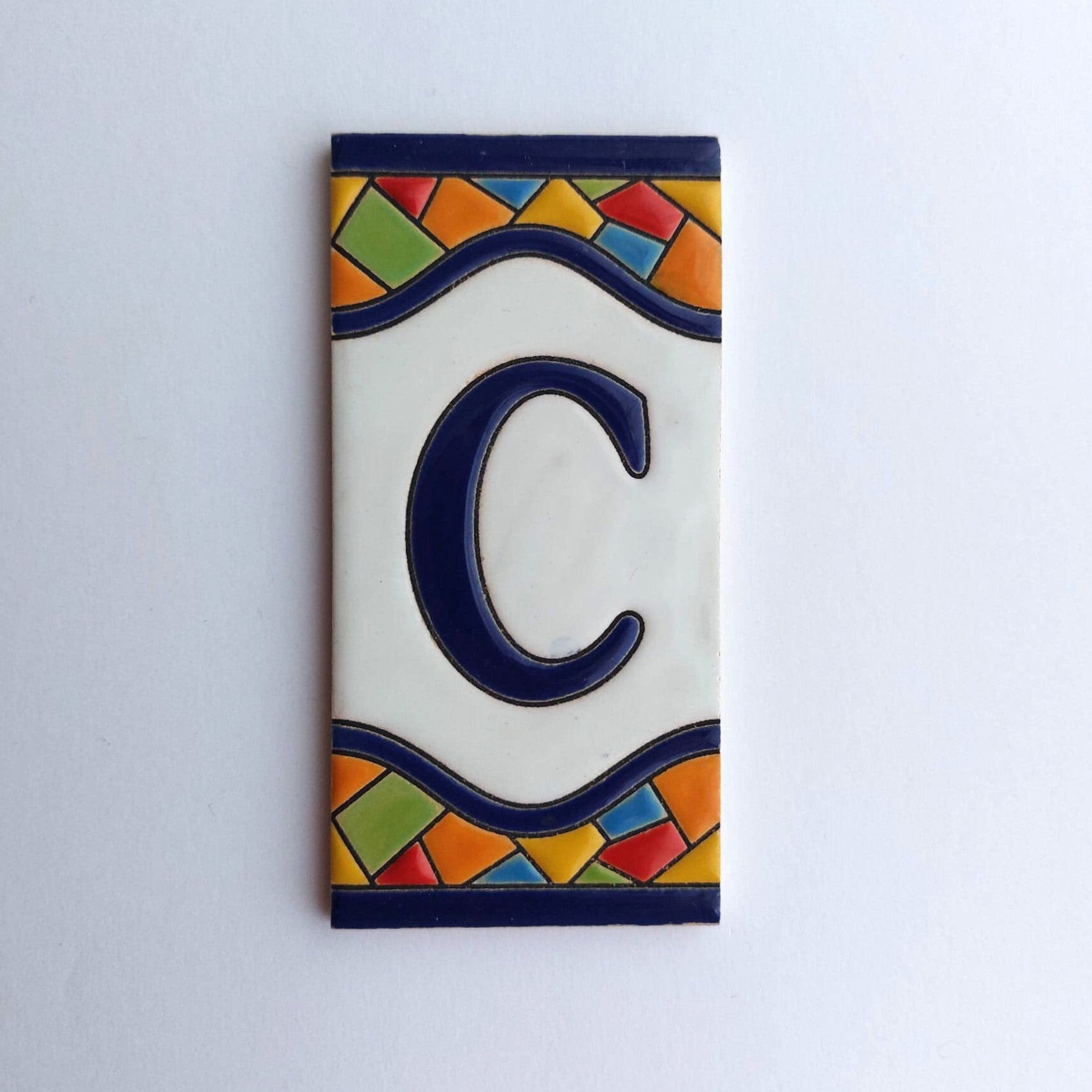 Huisnummer Barcelona - letter C