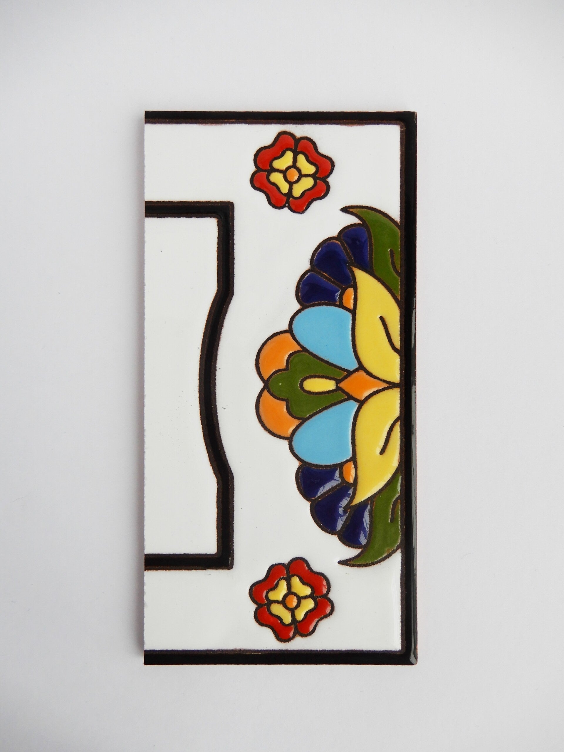 Huisnummer Ibiza - zijkant rechts