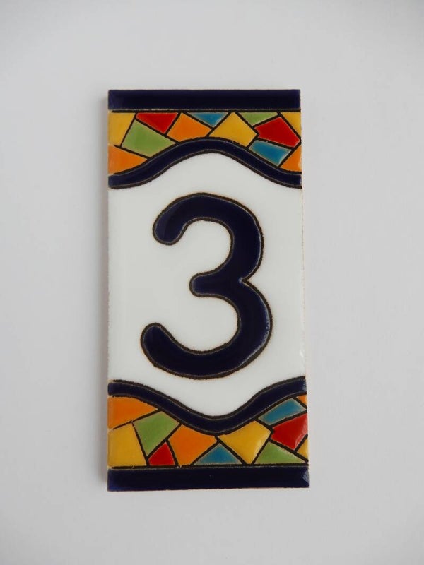 Huisnummer Barcelona - cijfer 3