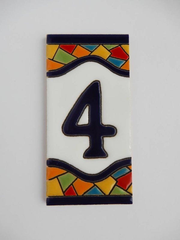 Huisnummer Barcelona - cijfer 4