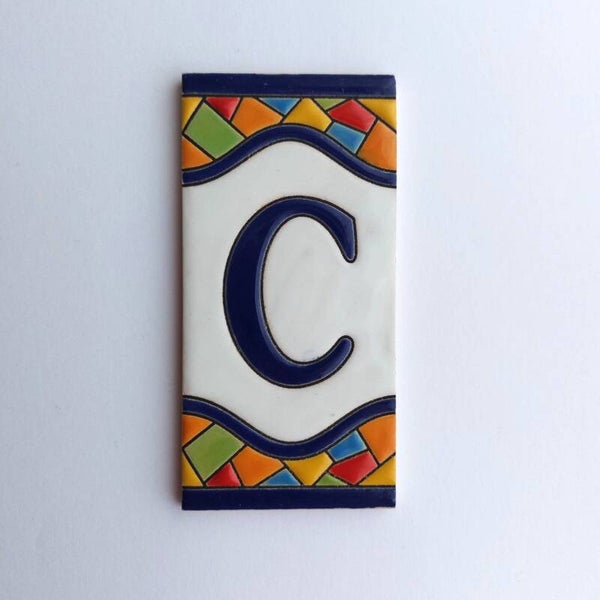 Huisnummer Barcelona - letter C