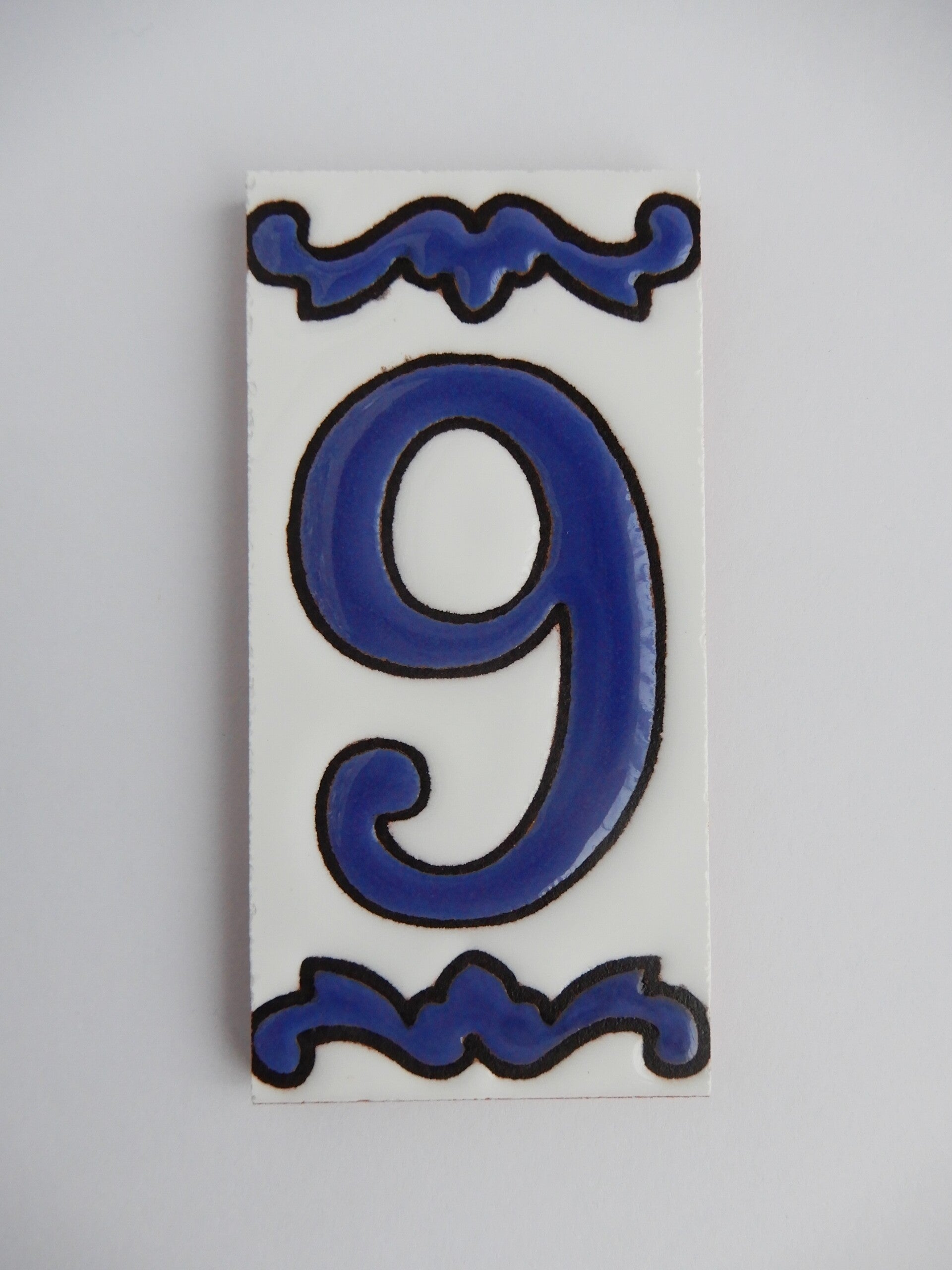 Huisnummer Zaragoza - cijfer 9