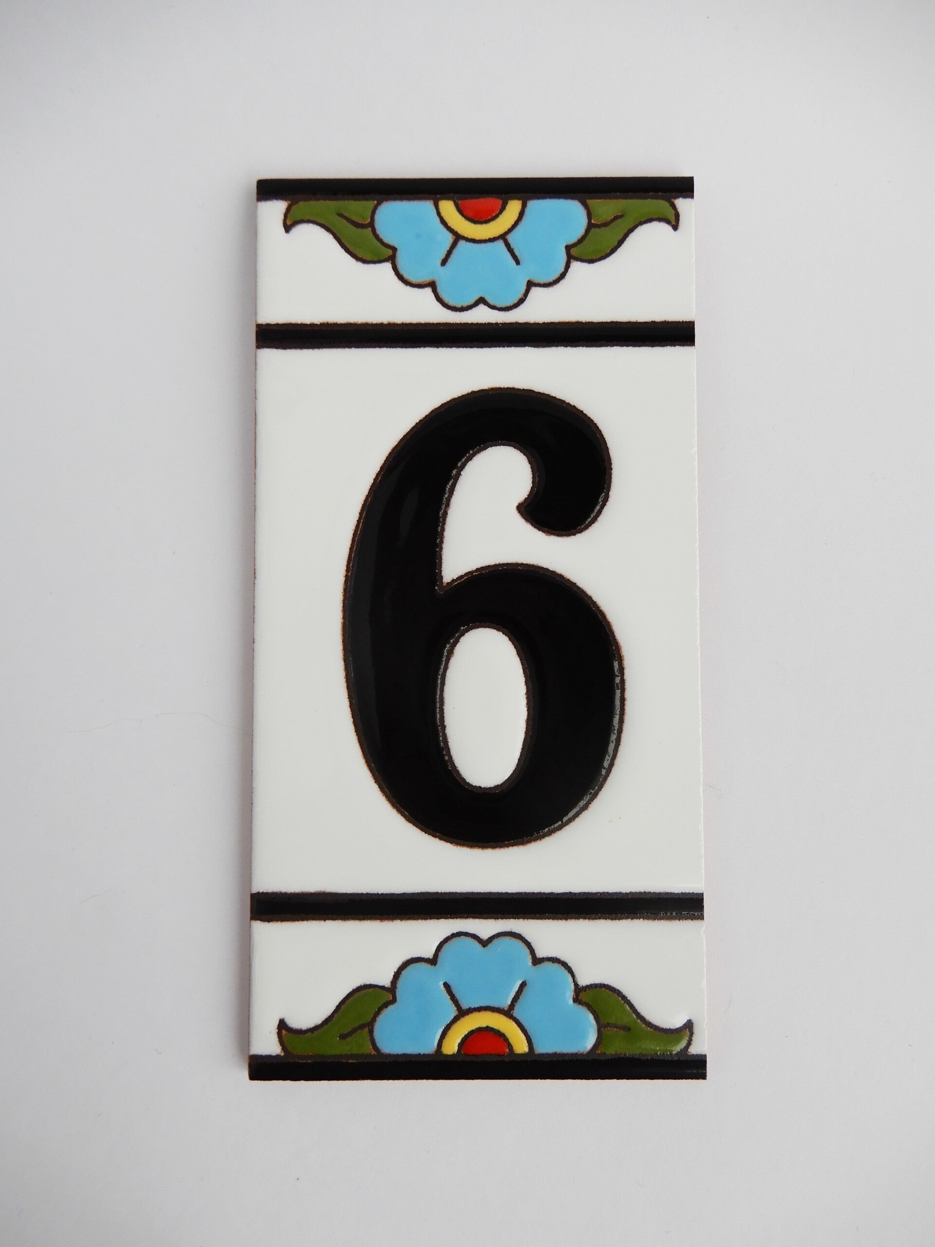Huisnummer Ibiza - cijfer 6