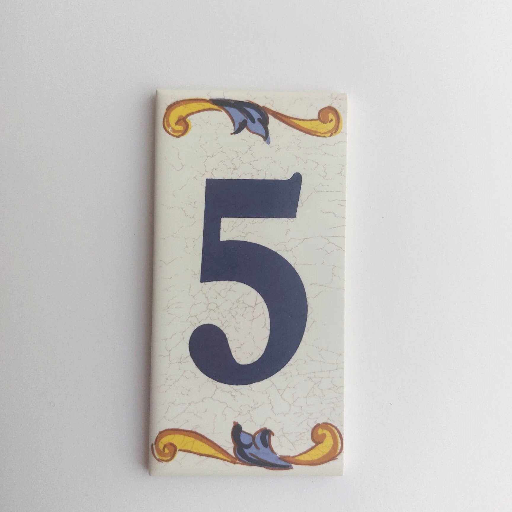 Huisnummer Burgos - cijfer 5