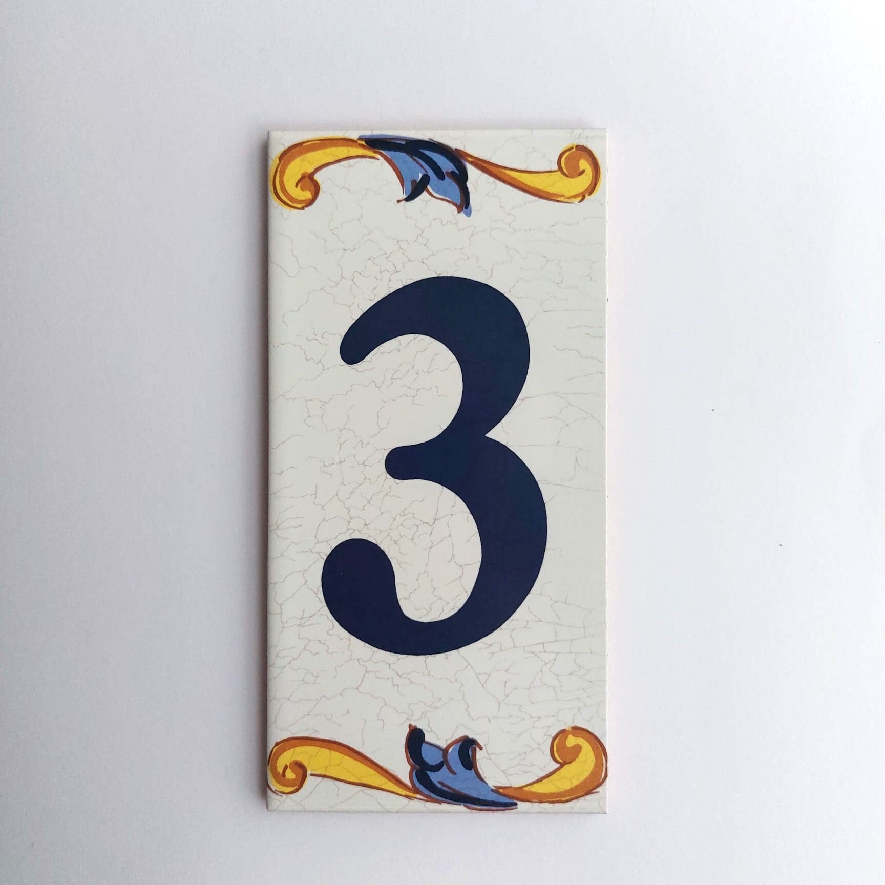 Huisnummer Burgos Groot - cijfer 3