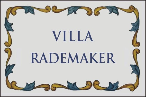 Naambord Rademaker 7801 - 2