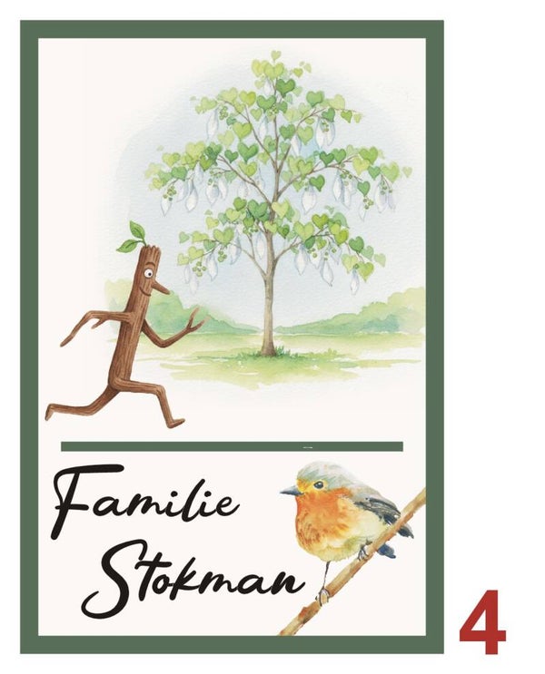 Naambord Stokman 7982