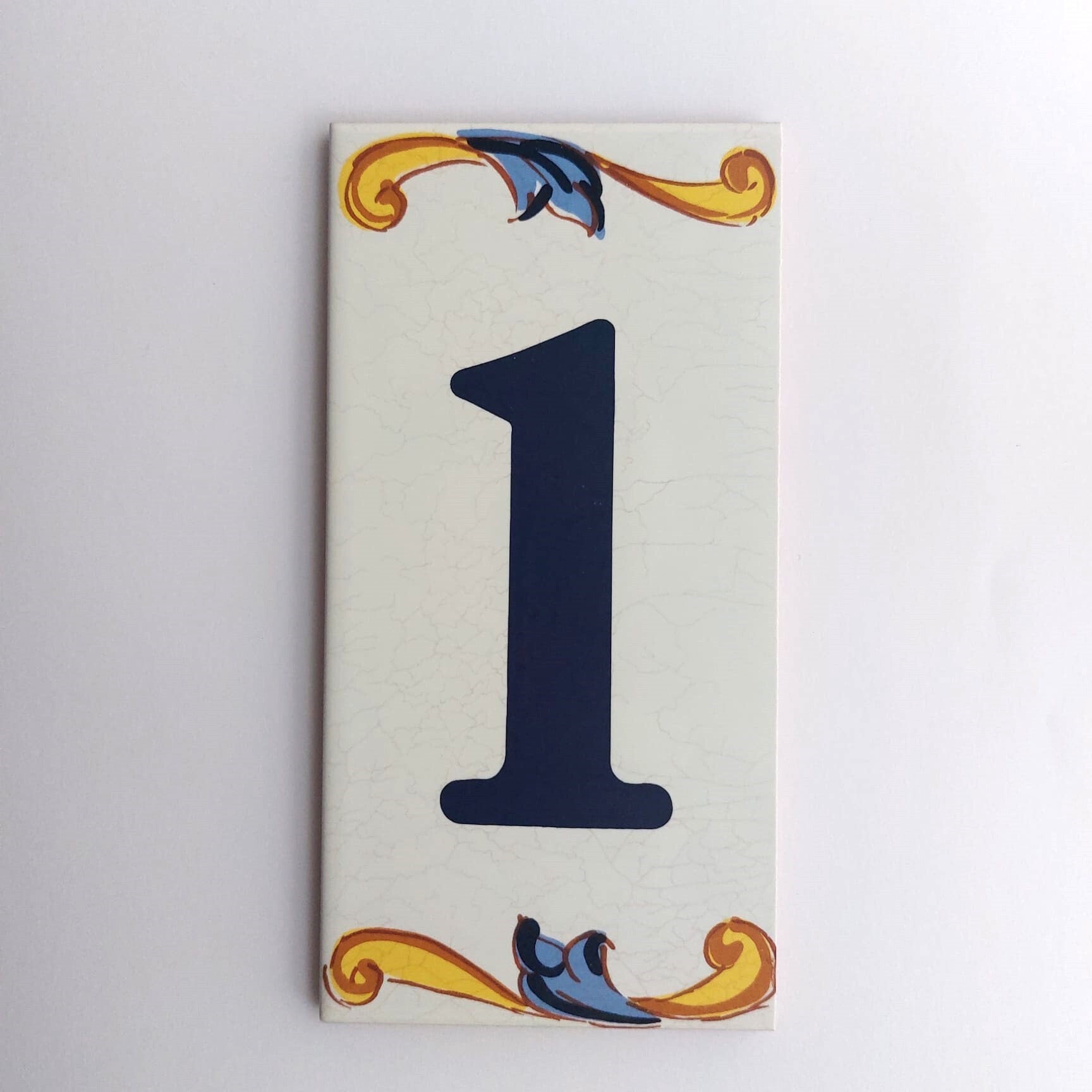 Huisnummer Burgos Groot - cijfer 1