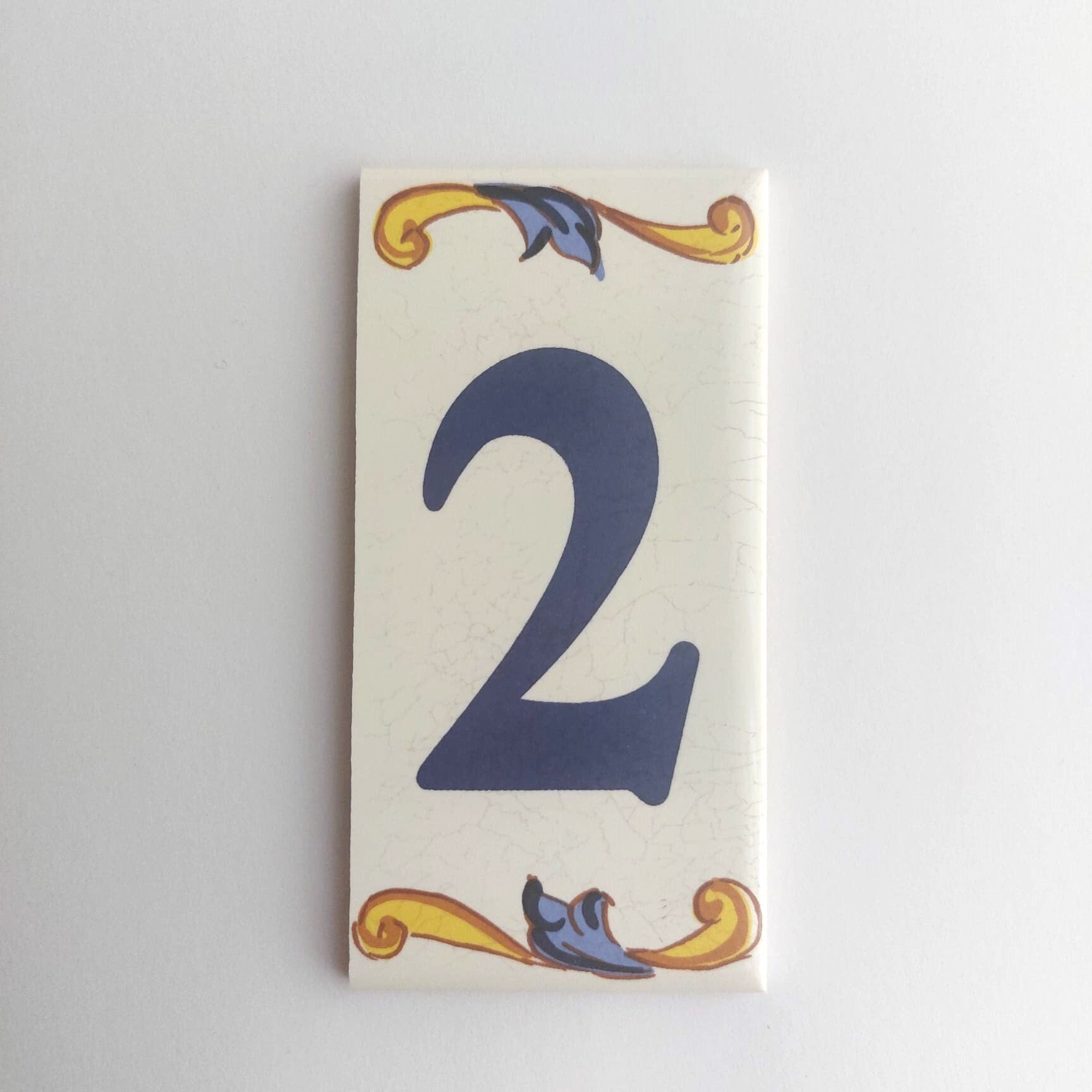 Huisnummer Burgos - cijfer 2