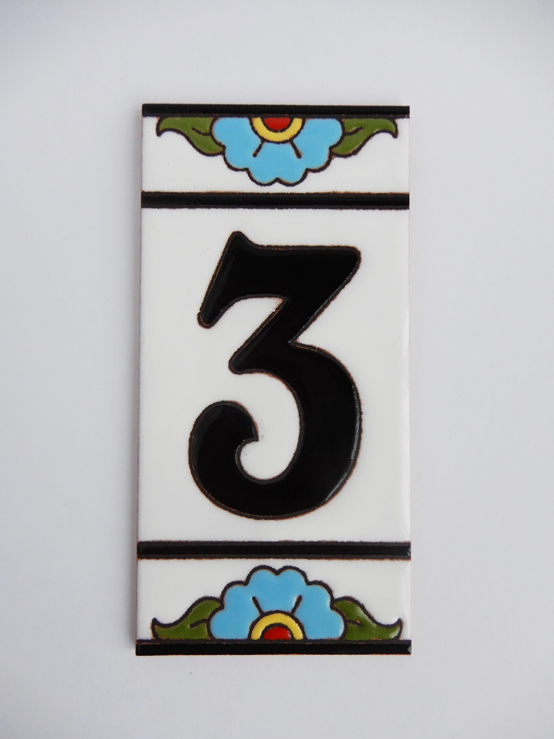 Huisnummer Ibiza - cijfer 3