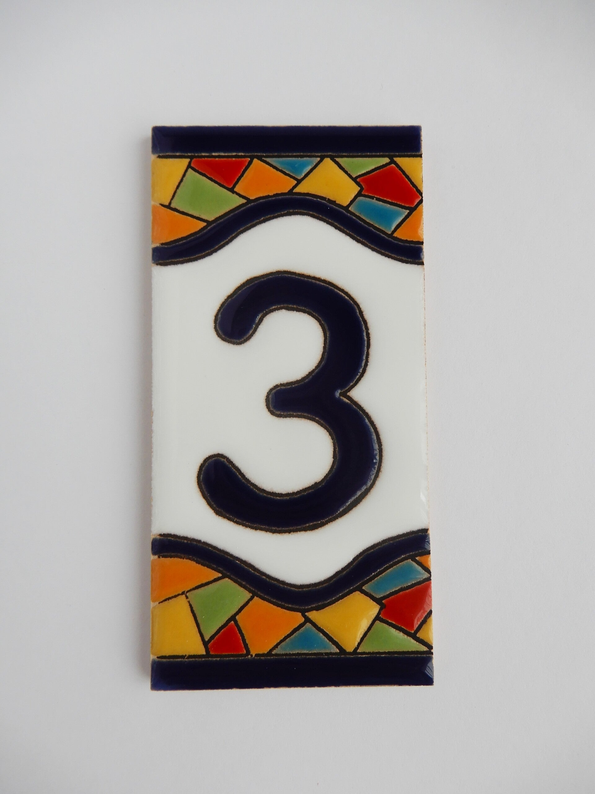 Huisnummer Barcelona - cijfer 3