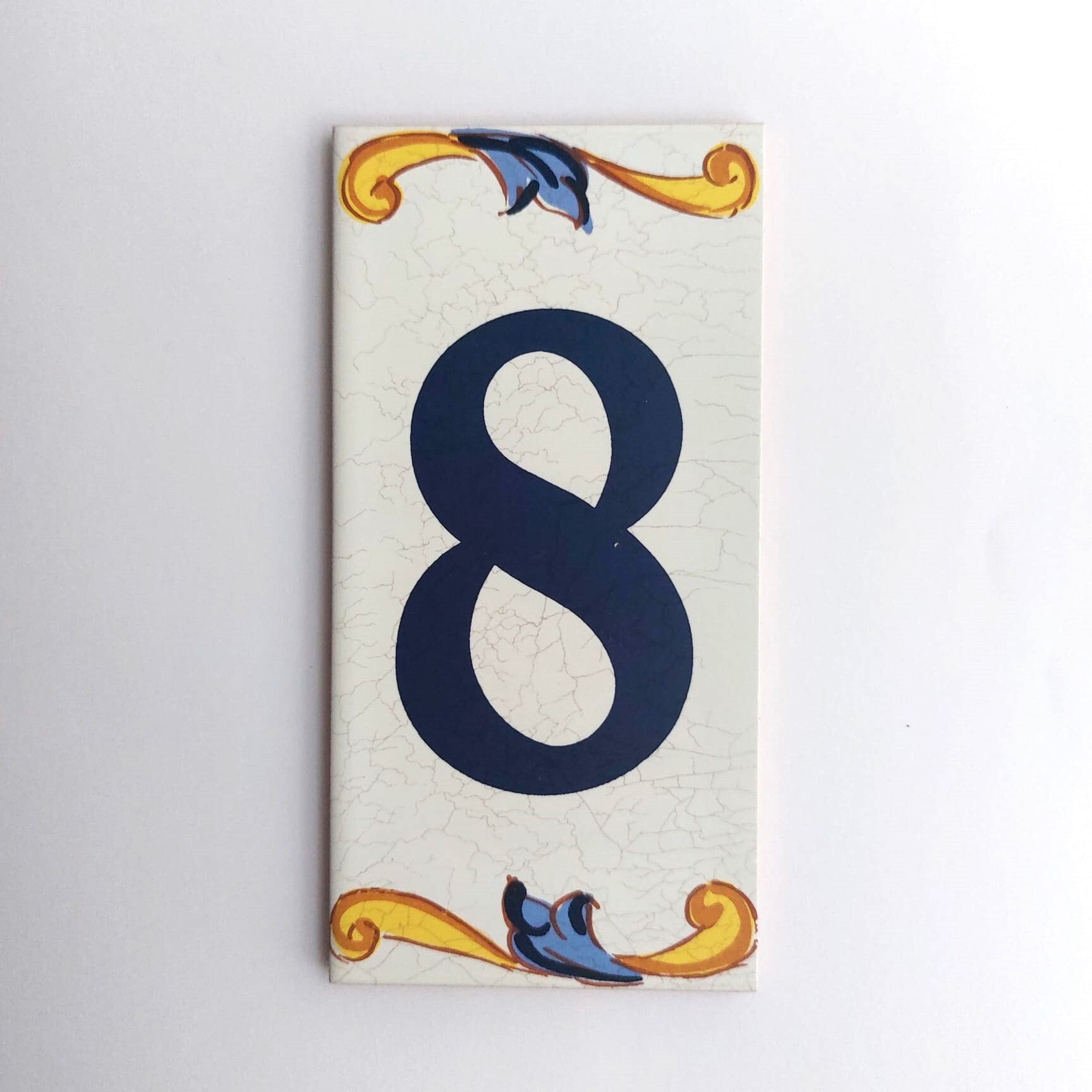 Huisnummer Burgos Groot - cijfer 8