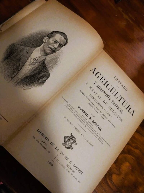 AGRICULTURA Y AGRONOMÍA TROPICAL.  1909.
