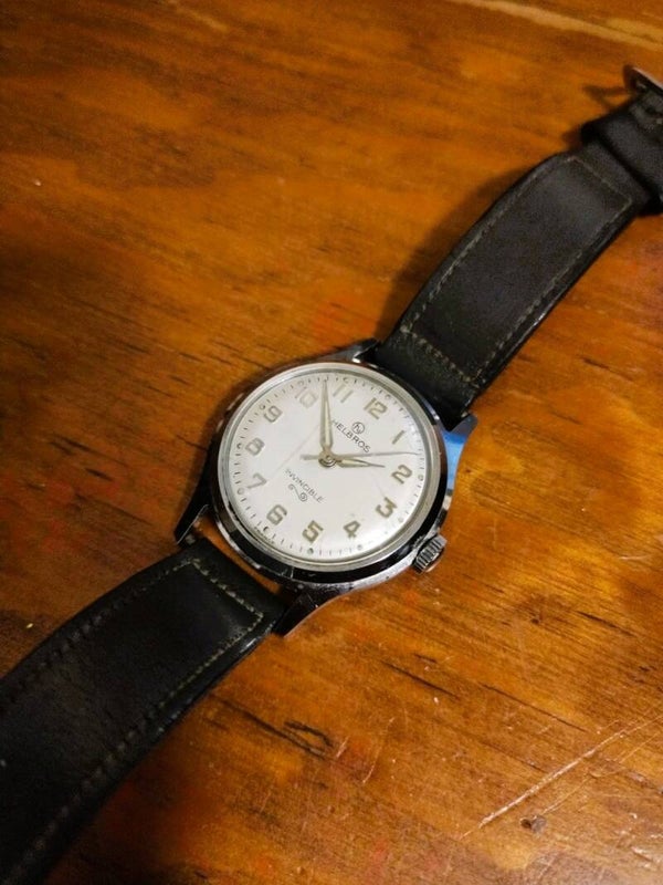 RELOJ DE PULSERA. HELBROS INVINCIBLE.  1960.