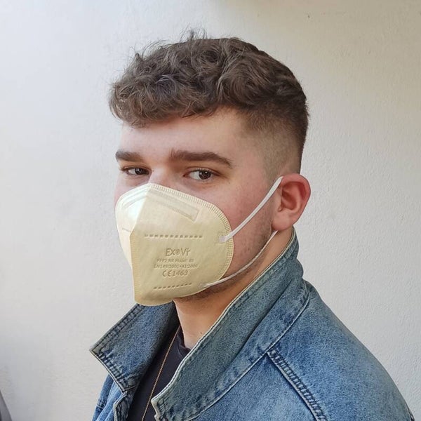 10 Stück - Hochwertige FFP2 Masken aus Bambusfaser - Made in Germany