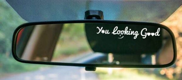 Auto sticker 022 You looking good