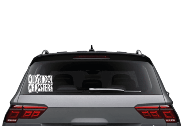 Auto sticker 0037 Oldschool gangster