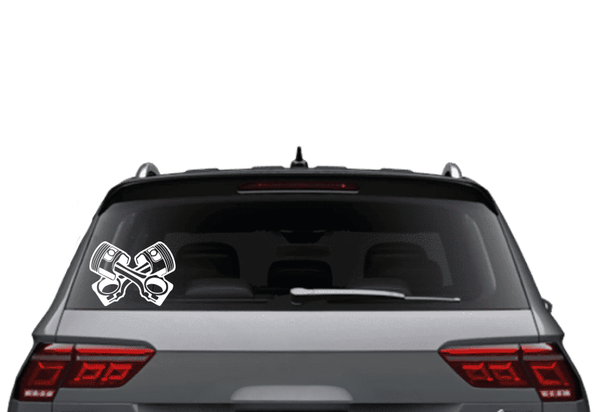 Auto sticker 039 Zuiger