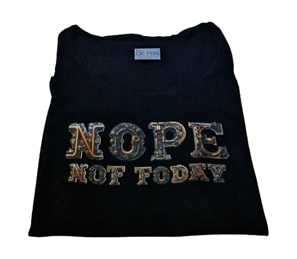 T-Shirt Nope not today steampunk