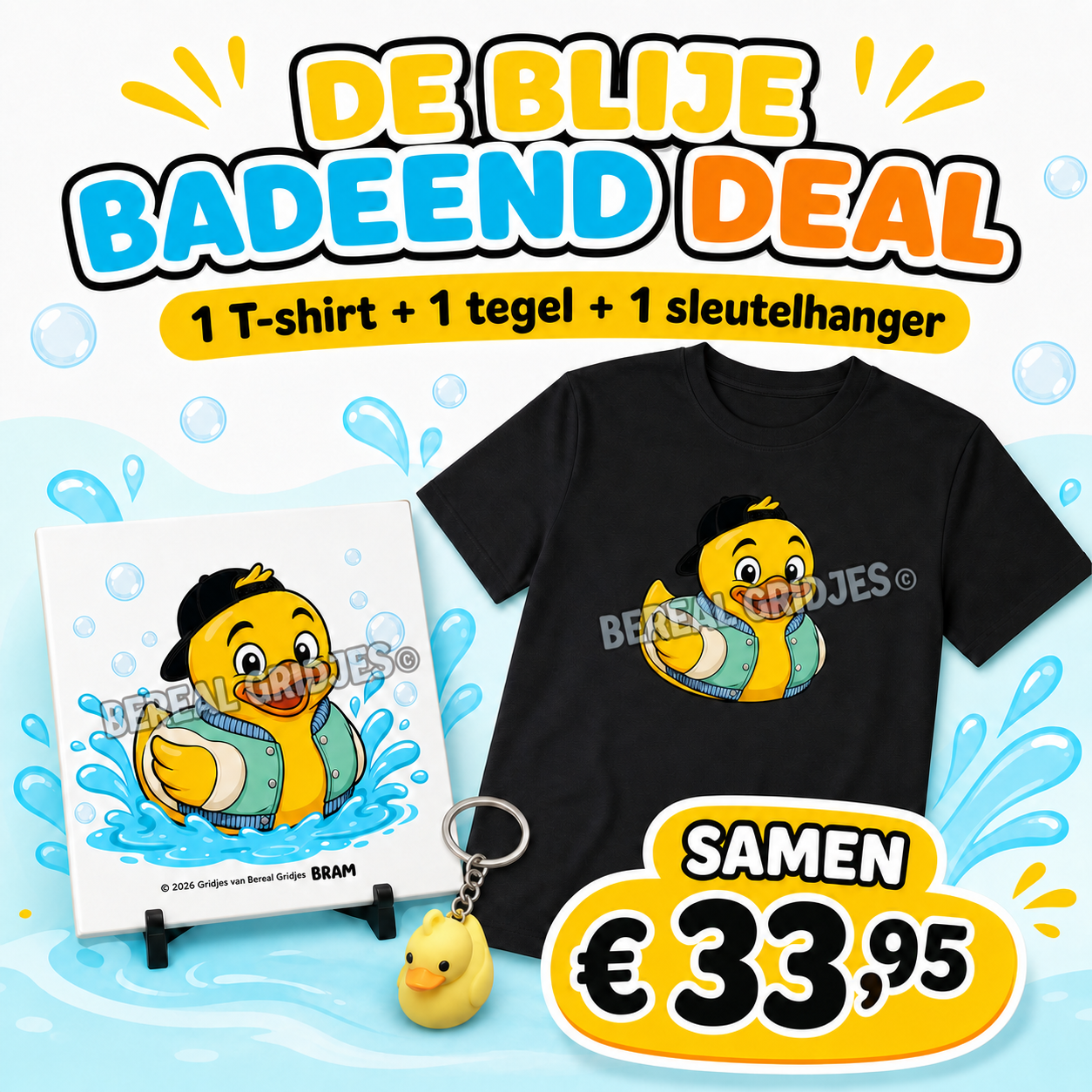 De Blije Badeend Deal 22 ontwerpen