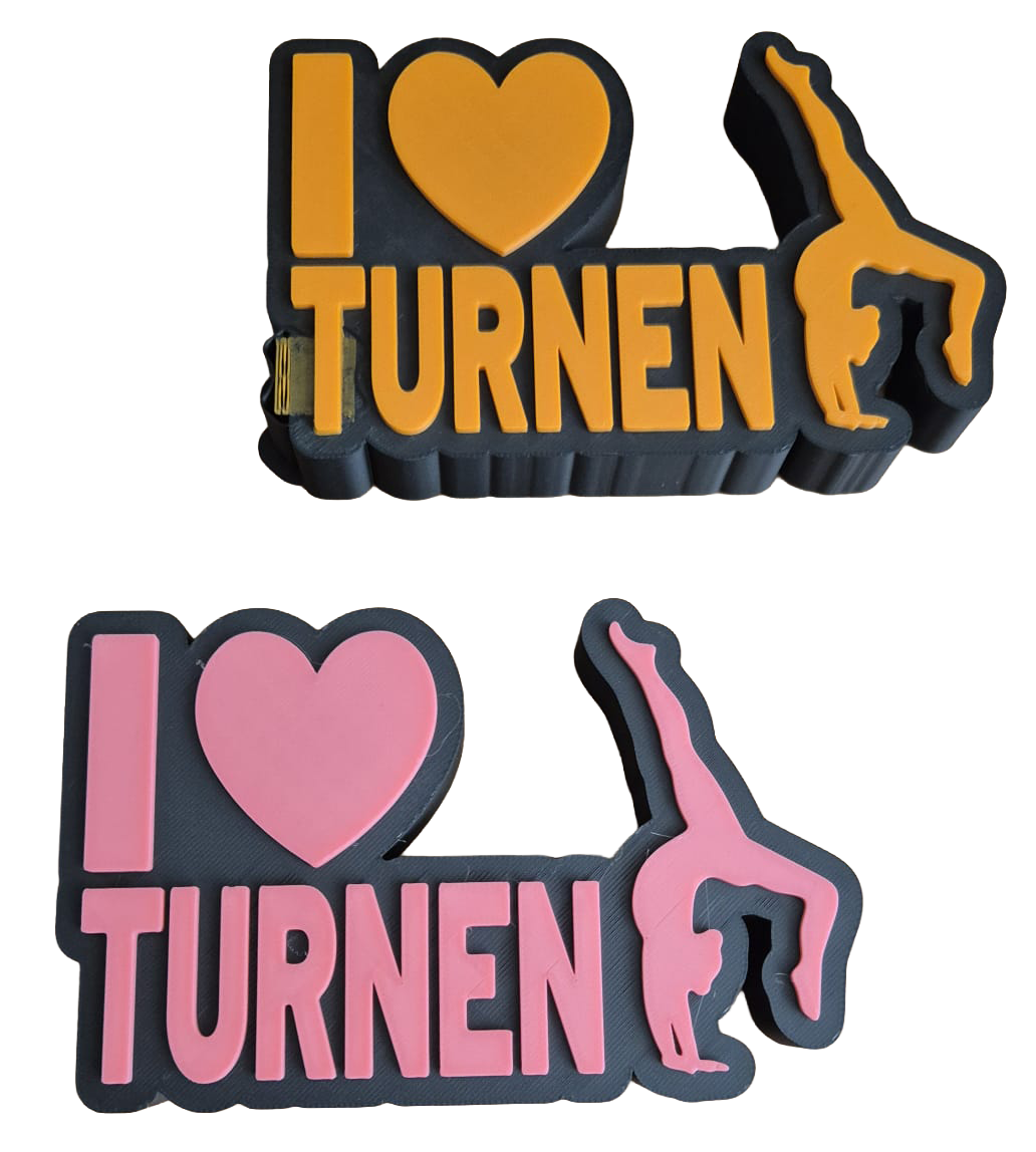 Blok I love turnen