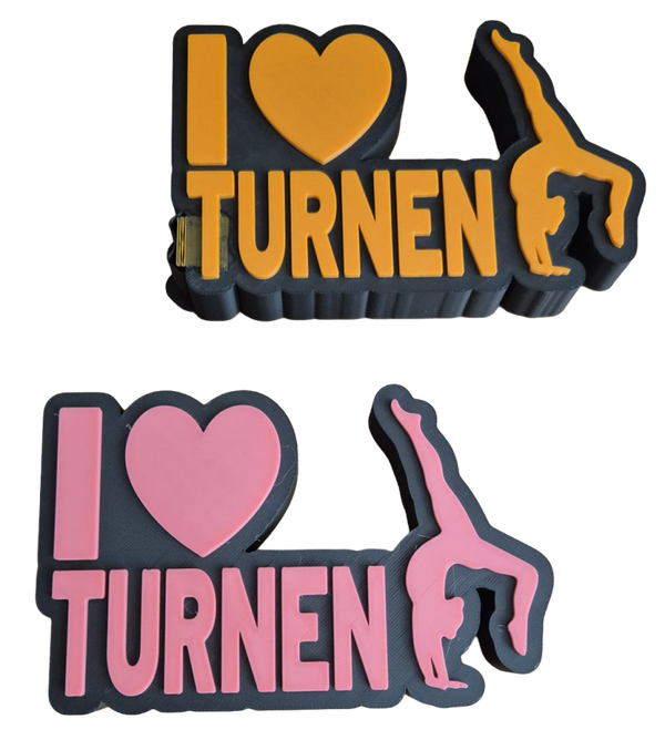 Blok I love turnen
