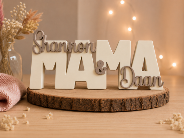 Mama met kindernamen
