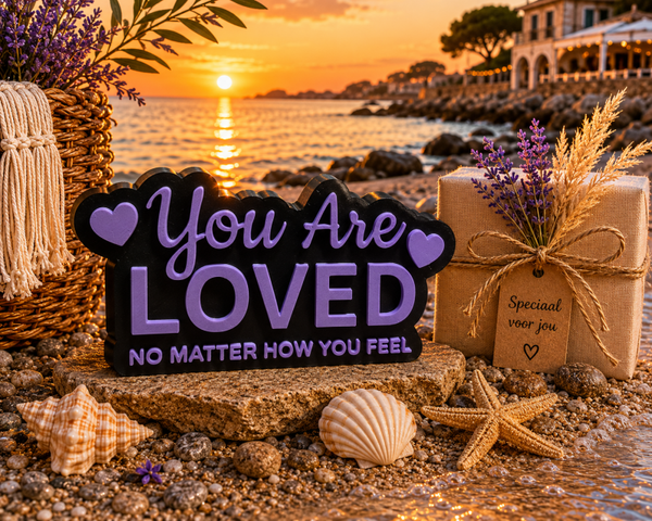 Blok you are loved no matter how you feel Lila