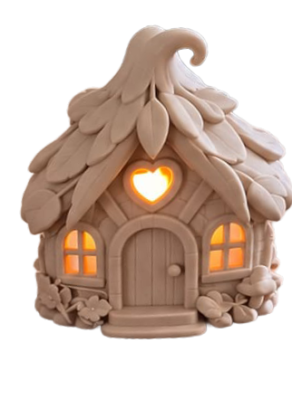 Huis waxine lichtje 003