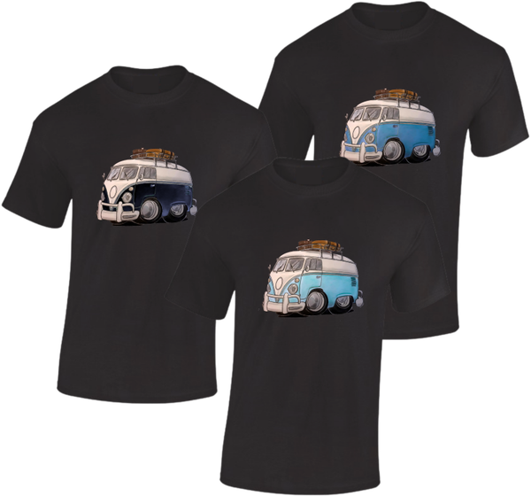 T-shirt busje t1 005-006-007