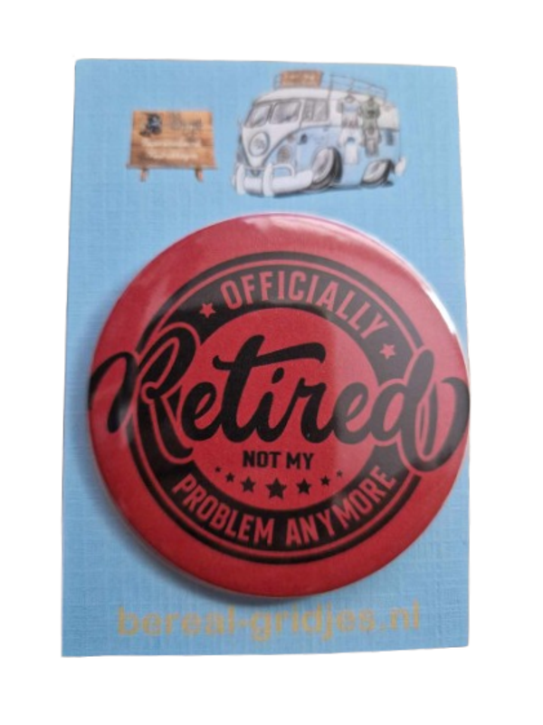 Button retired 007