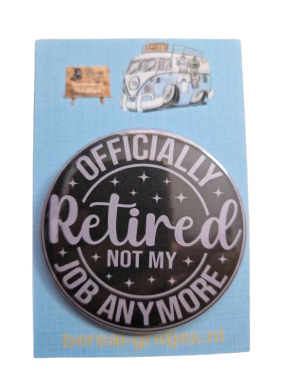 Button retired 011