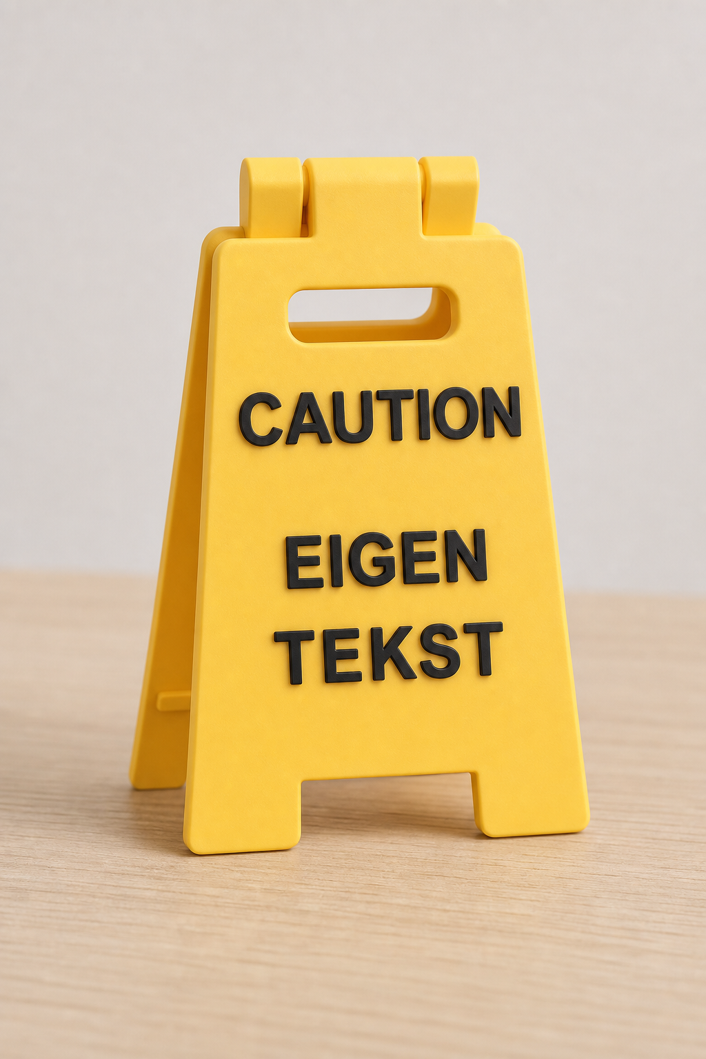 Desk Sign Eigen tekst
