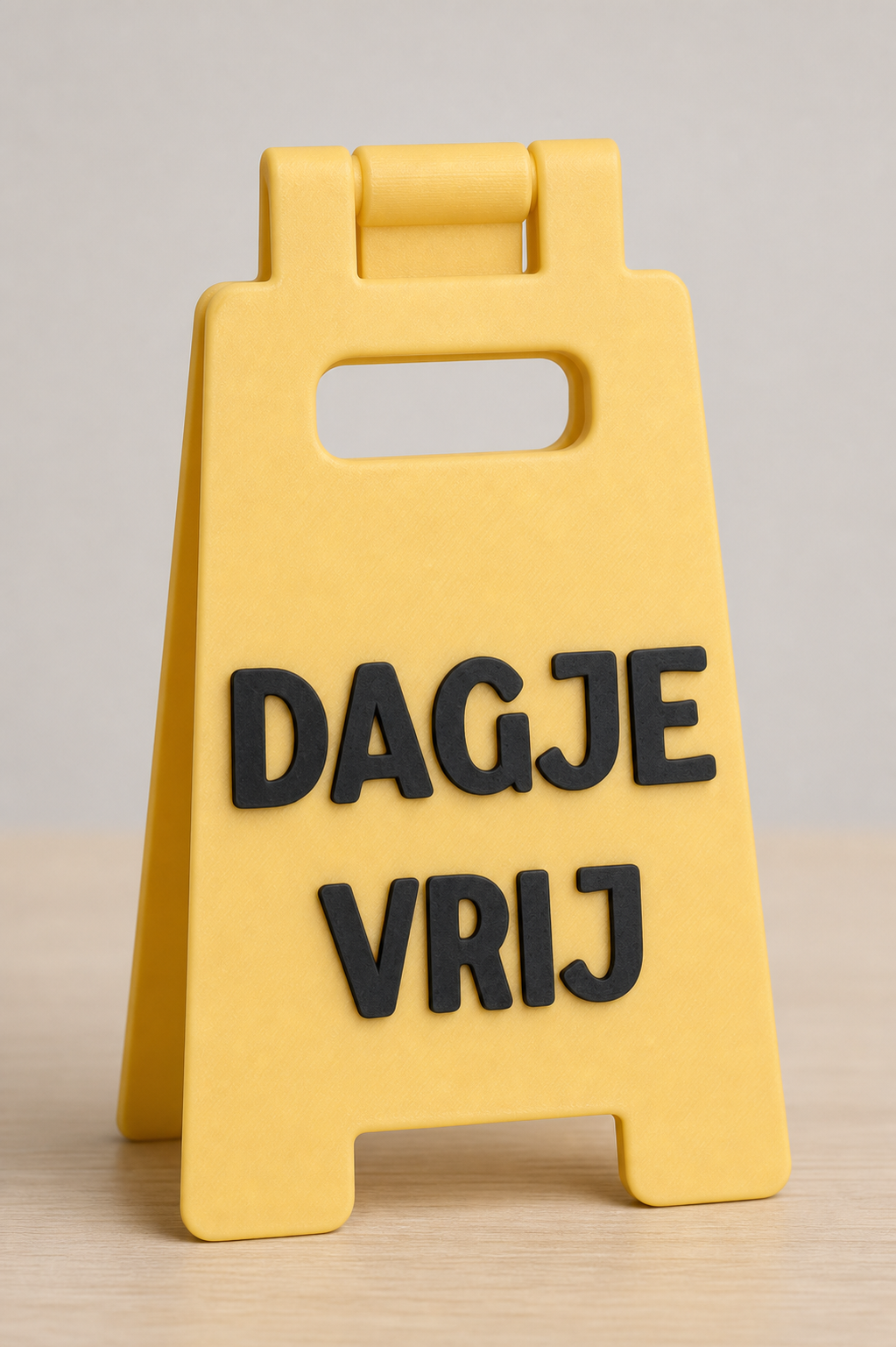 Desk Sign Dagje vrij