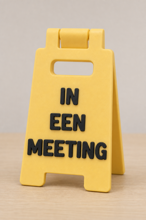 Desk Sign In een meeting