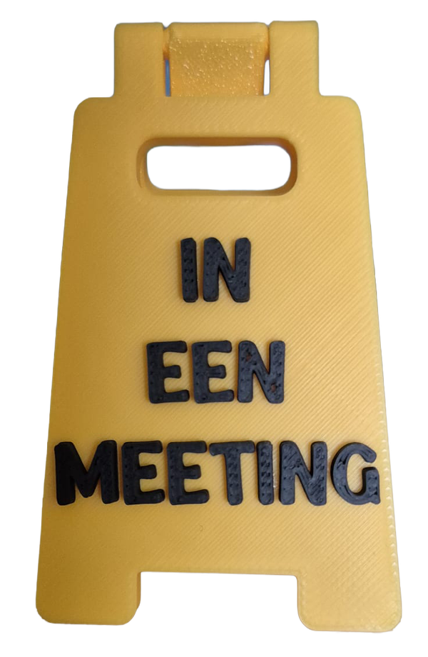 Desk Sign In een meeting