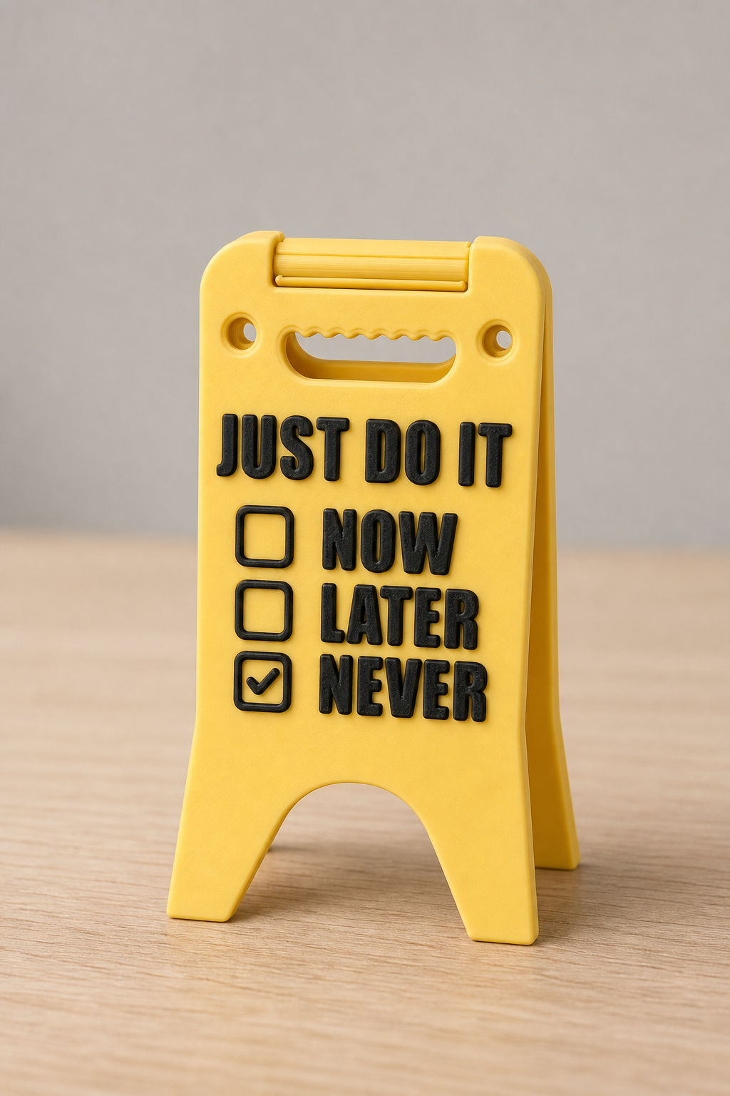 Desk Sign Just do it