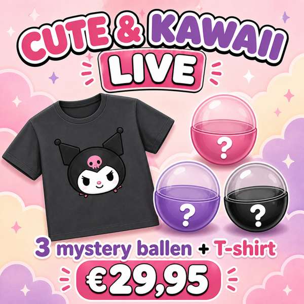 3 Mysteryballen + T-shirt