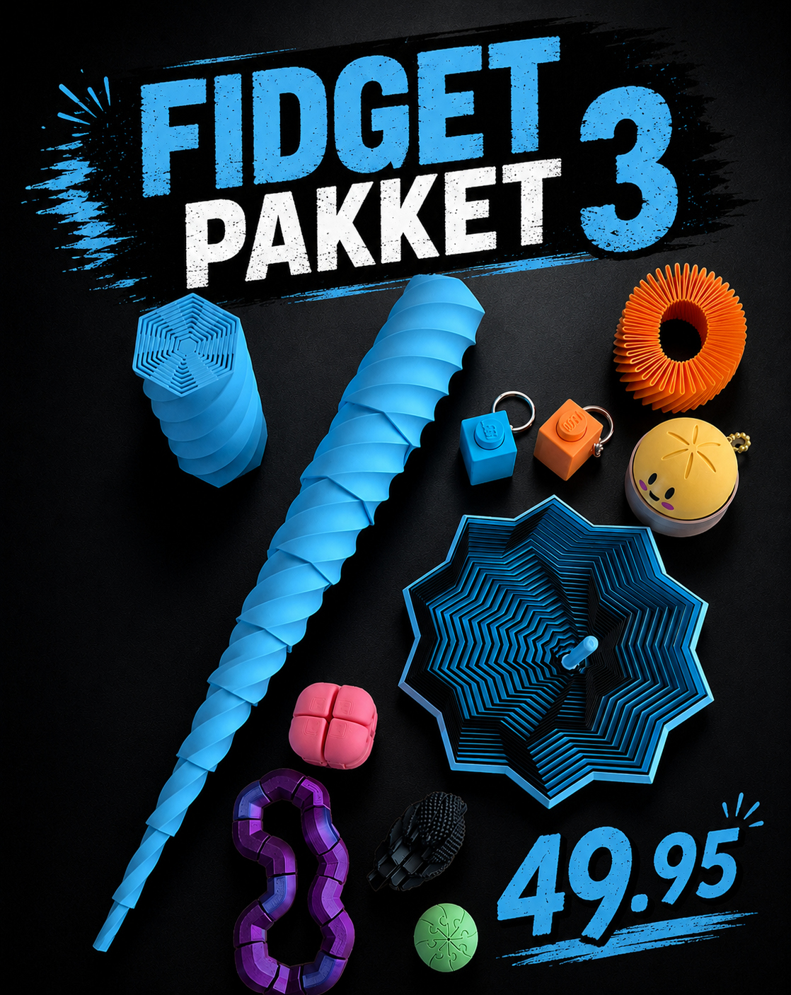 Fidget pakket 3