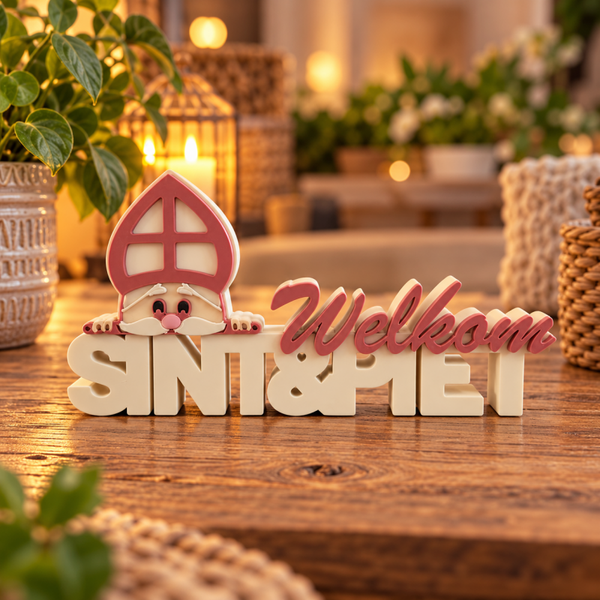 Welkom Sint en Piet met Sint