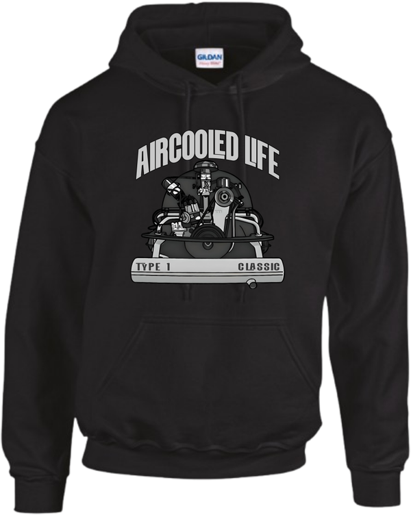 Hoodie Aircooled life 004
